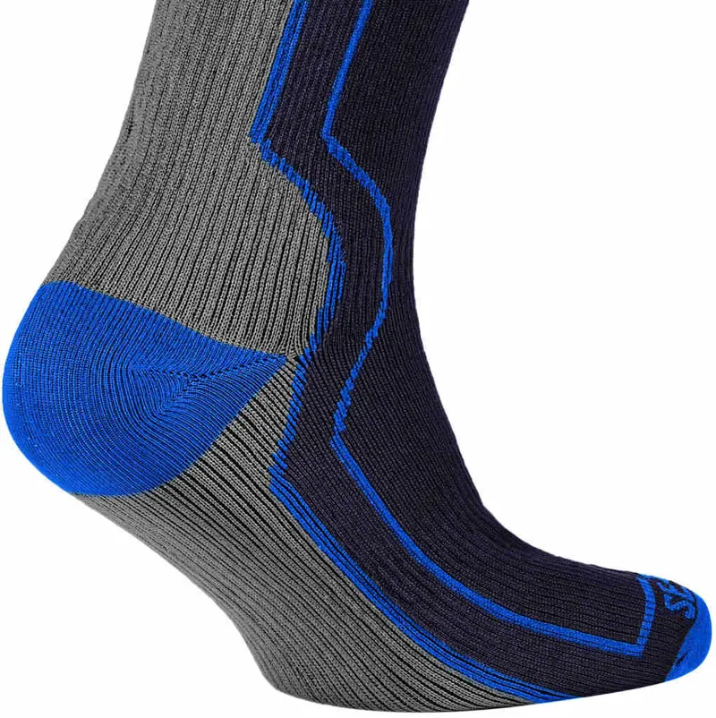 SealSkinz Thick Mid Length Socks Black