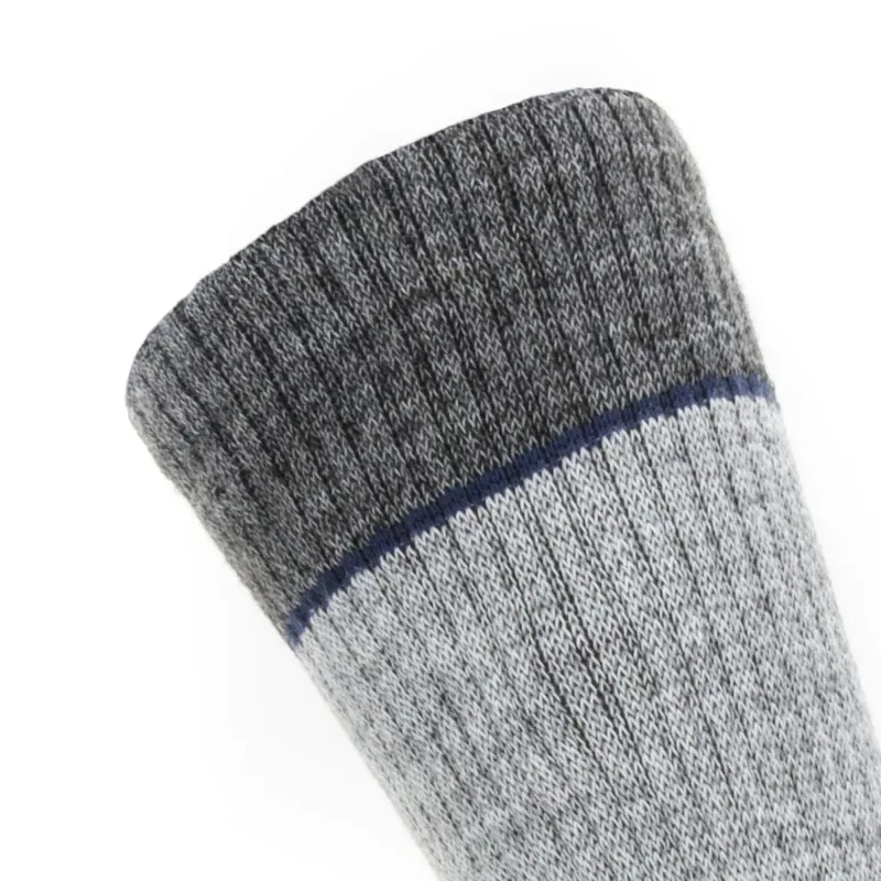 SealSkinz Solo QuickDry Mid Length Sock Grey/Navy Blue