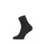 SealSkinz Waterproof All Weather Ankle Length Sock with Hydrostop Black/Grey