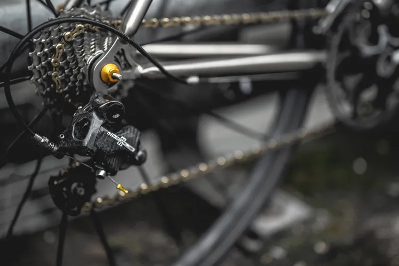 2nd Hand Litespeed Siena 54cm Road Bike Titanium/Raw-2