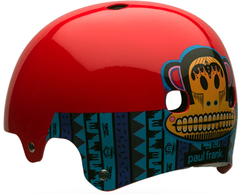 Bell Segment Jr Kids Helmet Red Paul Frank Graffiti-1