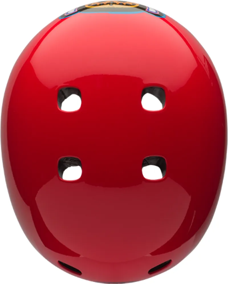 Bell Segment Jr Kids Helmet Red Paul Frank Graffiti-3