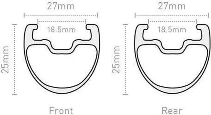 Enve SES 2.2 Clincher Rim Black-2