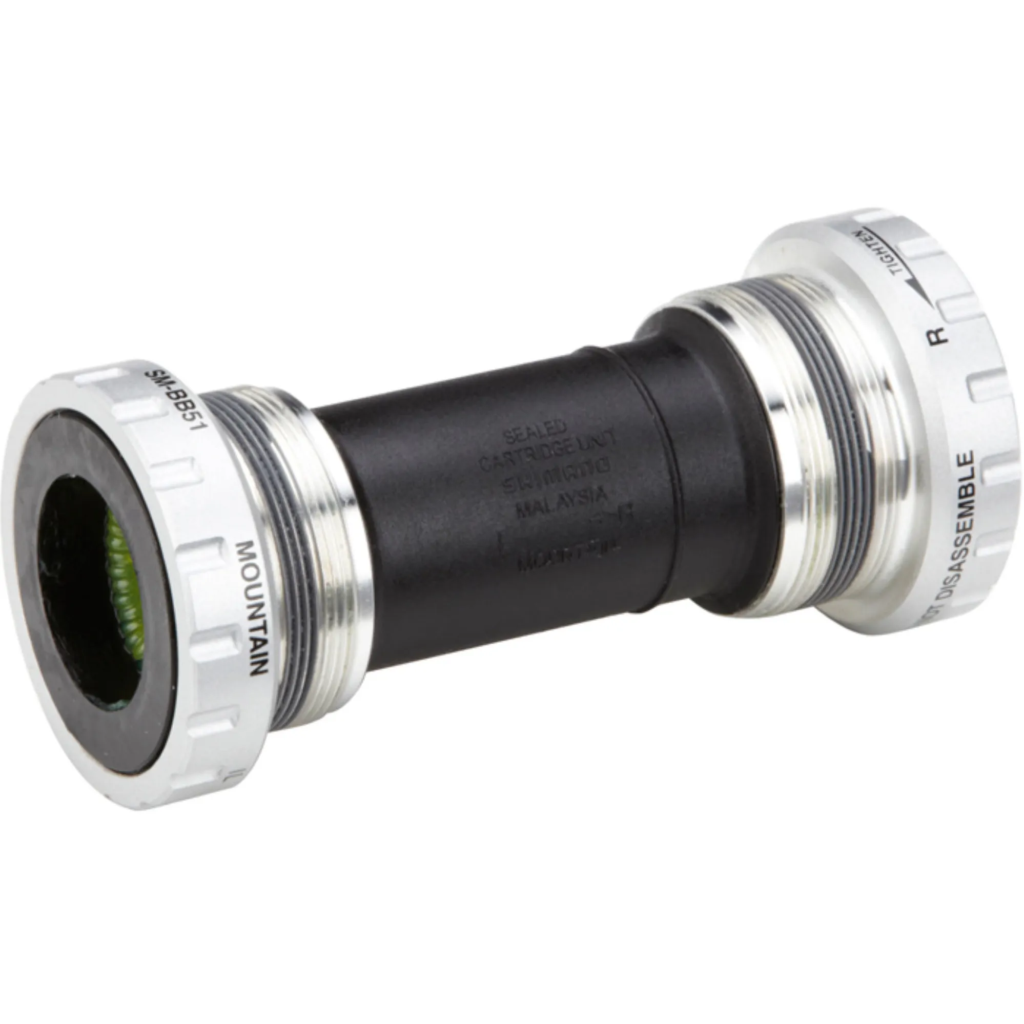 Shimano Deore Hollow Tech Bottom Bracket Black - Main Image
