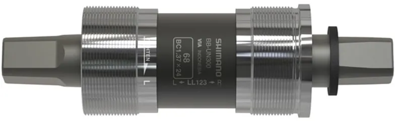 Shimano BB-UN300 Bottom Bracket British Thread 68 - 122.5 mm LL123 - For E-Type FD