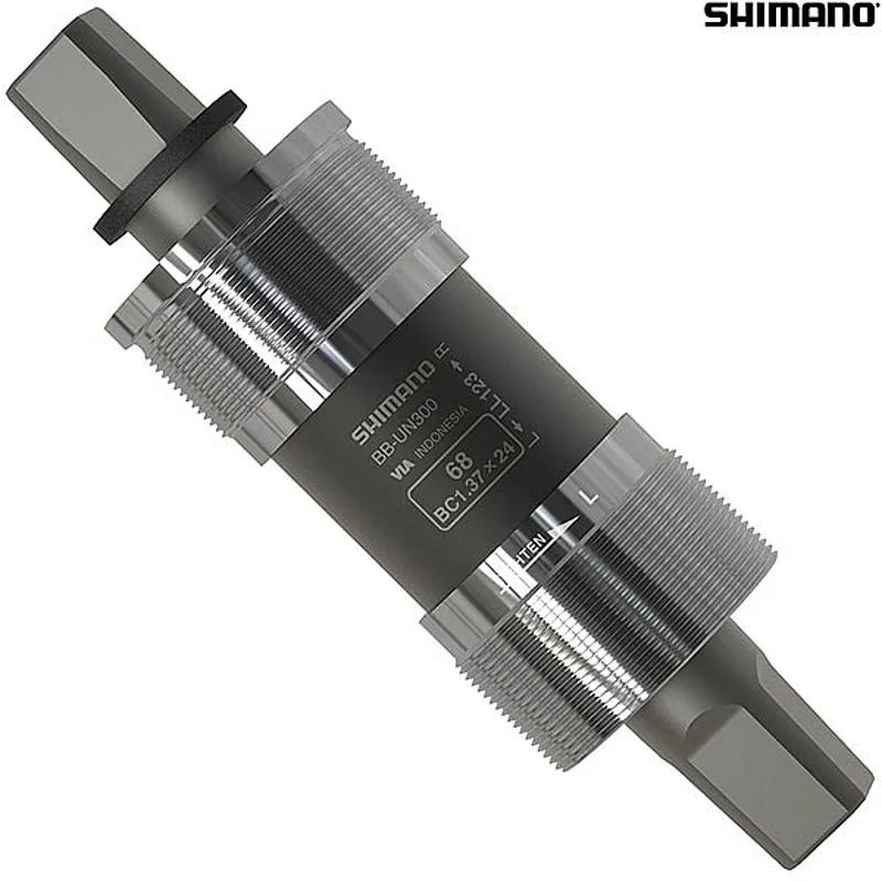Shimano BB-UN300 Bottom Bracket British Thread 68-117.5mm for Chaincase Silver