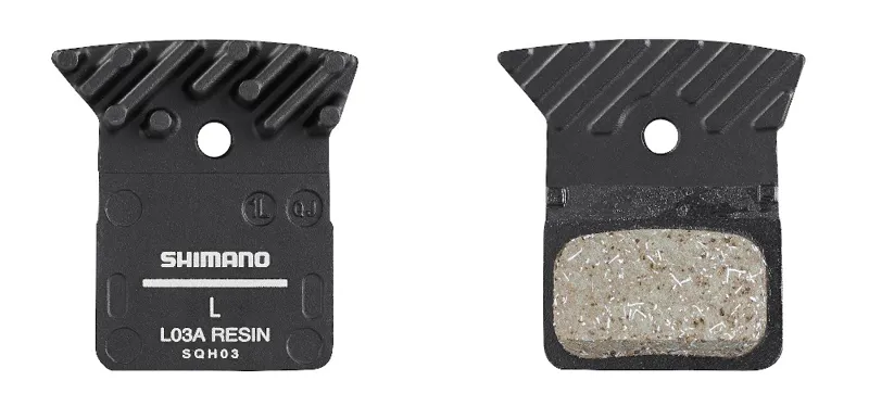 Shimano L03A Disc Brake Pads Alloy Back Resin and Spring