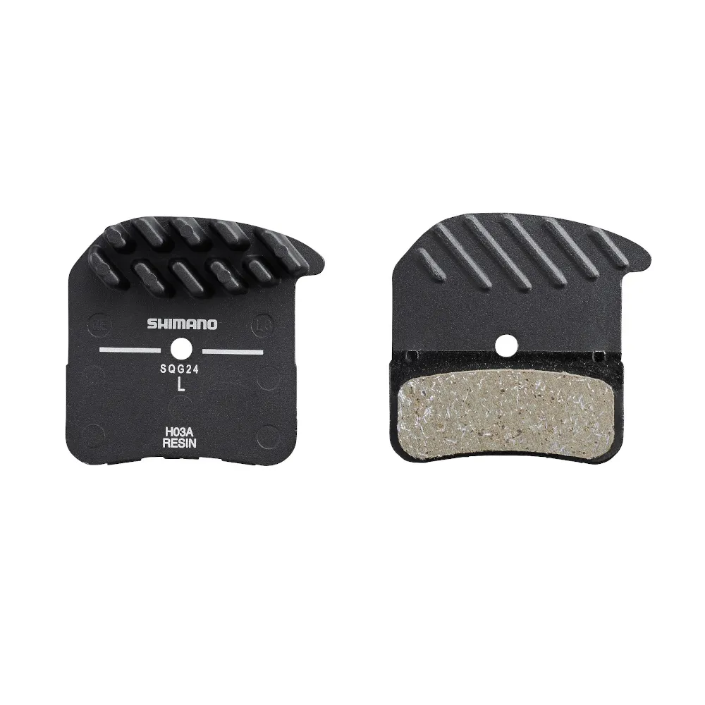 Shimano H03A Disc Brake Pads Alloy Backed with Cooling Fins