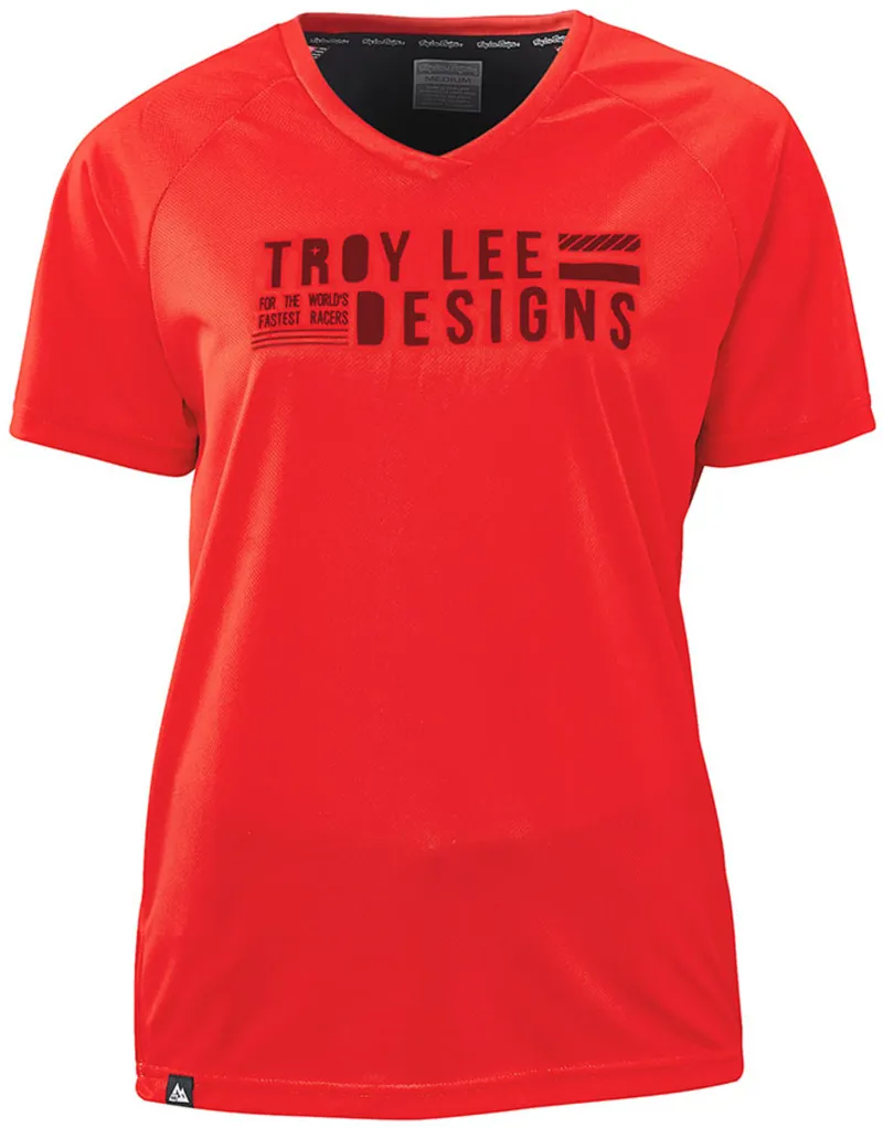 Troy Lee Designs Womens Skyline SS Jersey Red