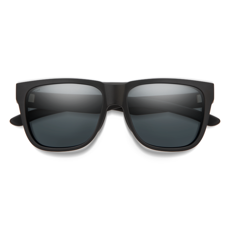 Smith Lowdown 2 Core Sunglasses Matte Black/Grey Polarized-1