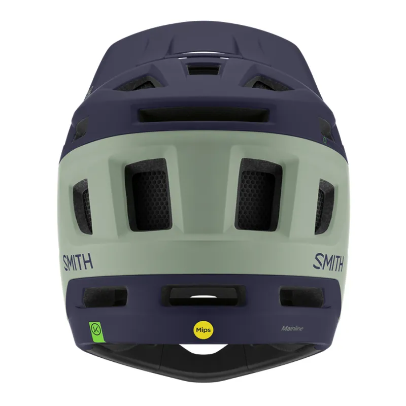 Smith Mainline Mips MTB Full Face Helmet Matte Midnight Navy/ Sagebrush-1