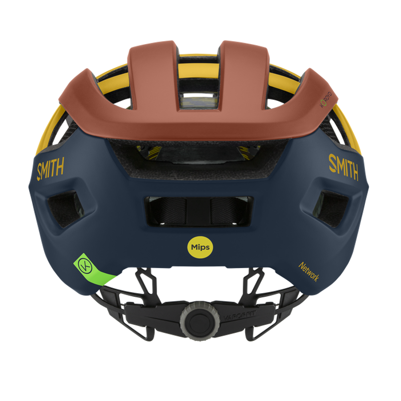 Smith Network Mips Race Helmet Matte Sedona/ Pacific/ Brimstone-2