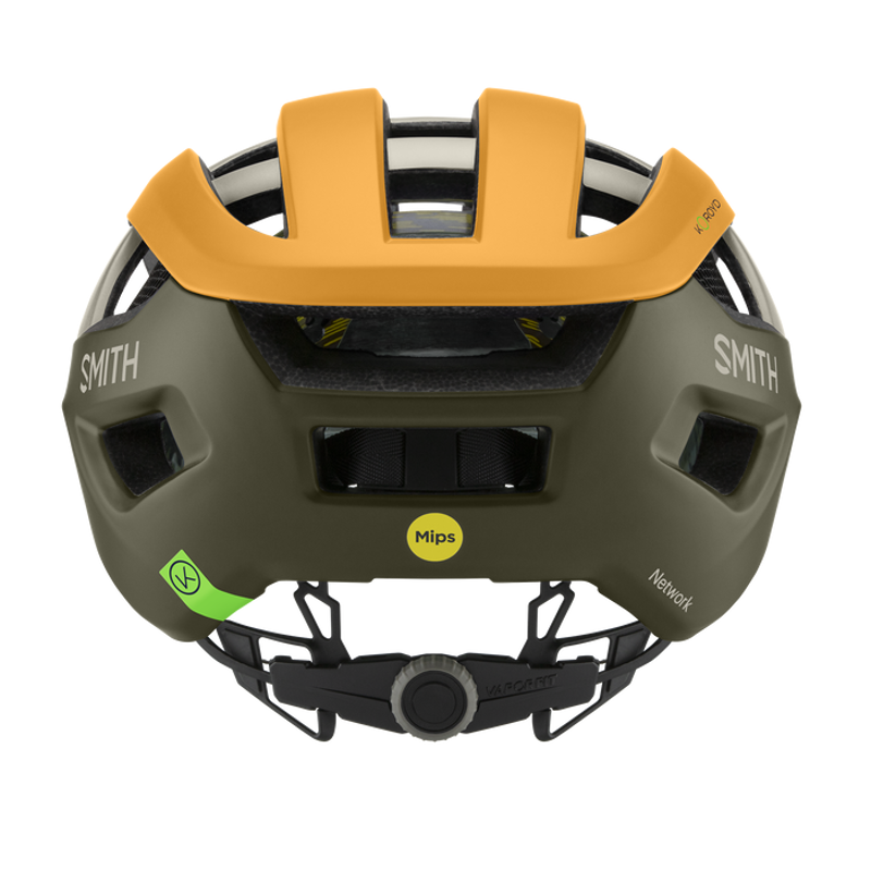 Smith Network Mips Race Helmet Matte Sunrise/ Forest/ Bone-1