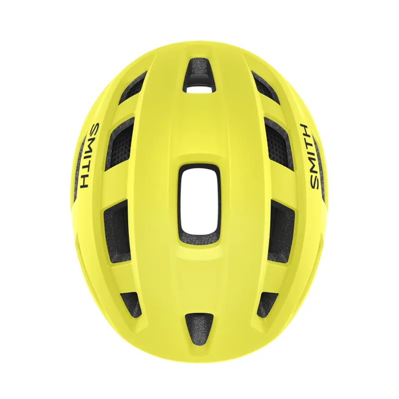 Smith Triad Mips Race Helmet Matte Neon Yellow Viz-2