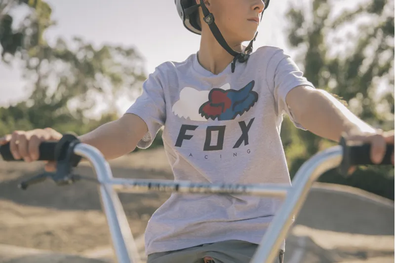 Fox Youth Drifter SS Tee Royal Blue-2