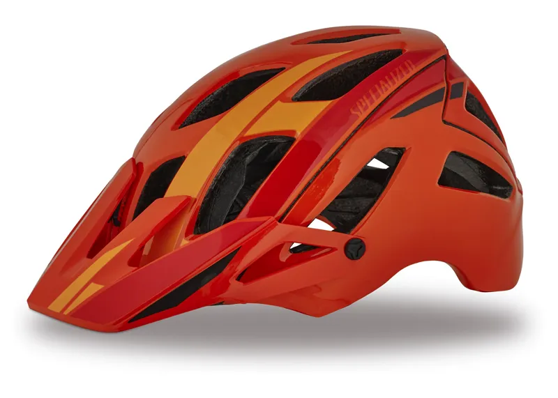 specialized orange helmet