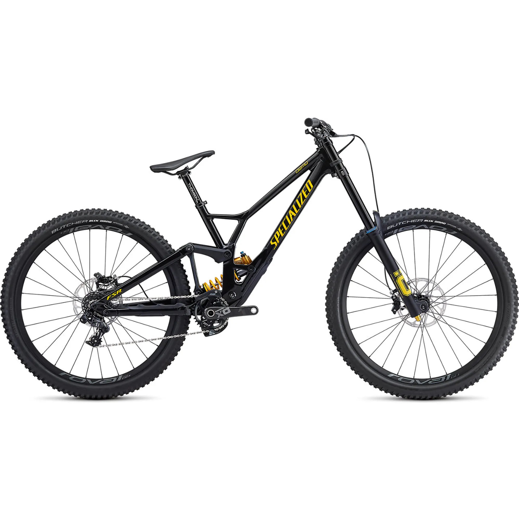 Specialized Demo Race 29er mountain bike 2020 Gloss Black/burnt yellow Specialized Demo Race 29er mountain bike 2020 Gloss Black/burnt yellow