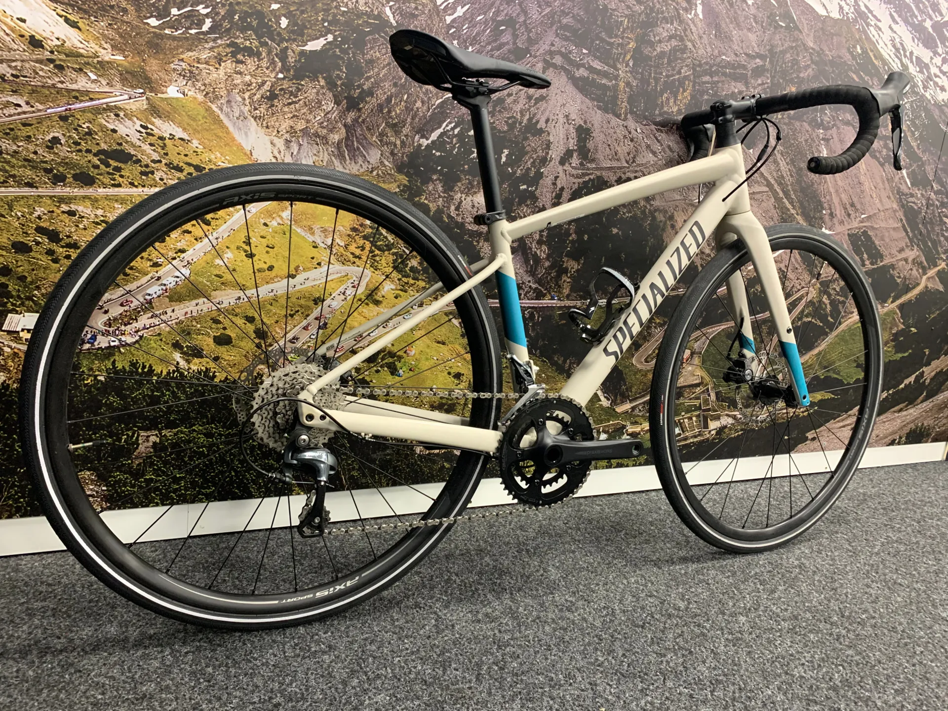 EX DEMO Specialized Diverge E5 Elite Women 2019 White Mountn/Tropical