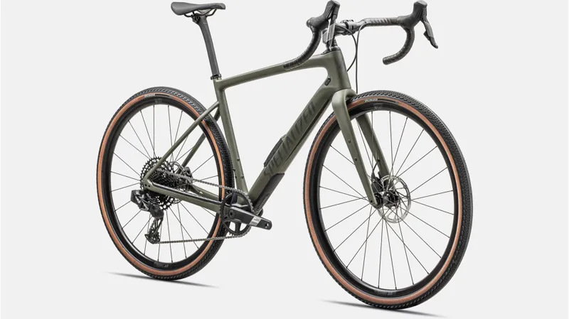 Specialized Diverge Comp Carbon Gravel Bike 2024 Satin Oak Green/Smoke-1