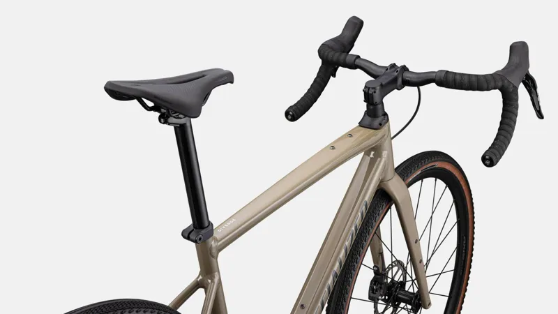 Specialized Diverge Comp E5 Gravel Bike 2024 Gloss Taupe/Slate-3