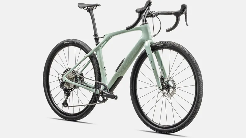 Specialized Diverge STR Comp Gravel Bike 2024 Gloss White Sage/Pearl-1