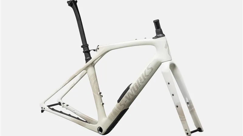 Specialized Diverge STR S-Works Frame Set 2024 Gloss Dune/White Birch/Pearl-1