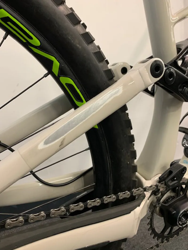 EX DEMO Specialized Enduro Elite Cbn 275 Medium 2019 White/Blue-3