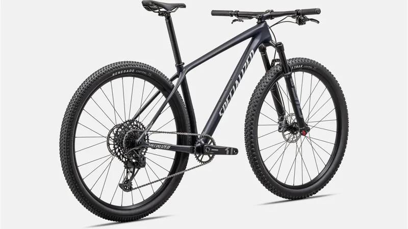 Specialized Epic Hardtail Comp Mountain Bike 2024 Satin Dark Navy/White-2