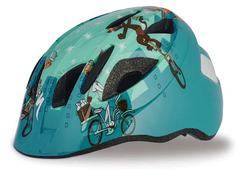 Specialized Mio Toddler Helmet Teal Cats/Bikes