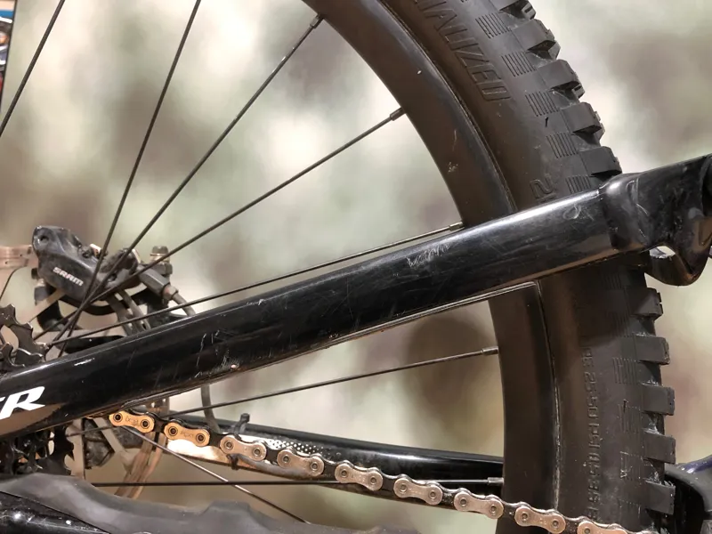 EX DEMO Specialized Levo Comp Carbon 2019 29er Large Blue Tint/White-8