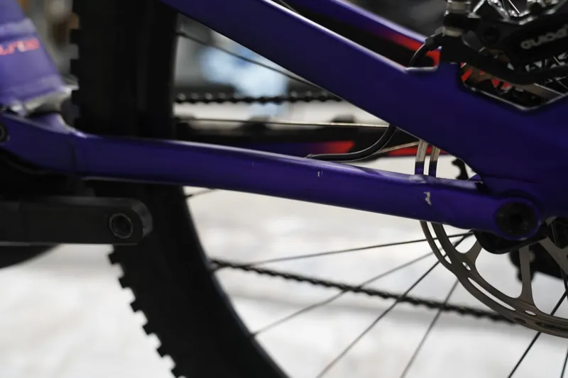 EX DEMO 2019 Specialized Levo Comp Womens 29er Medium Purple/Acid Lava-7