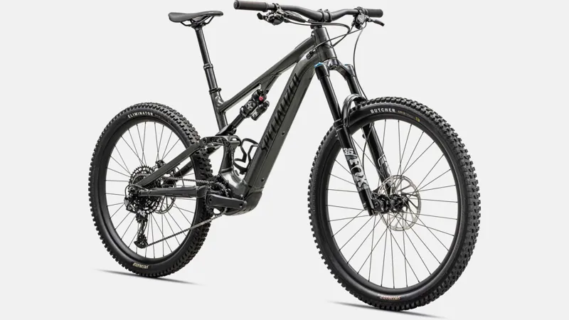 Specialized Levo SL Comp Alloy Electric Bike 2024 Gloss Charcoal/Silver Dust/Black-1