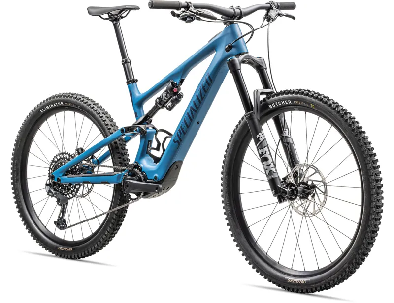 Specialized Levo SL Comp Carbon Electric Bike 2024 Satin Mystic Blue/Mystic Blue Metallic/Silver Dust-1