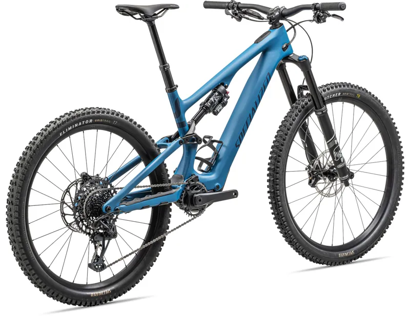 Specialized Levo SL Comp Carbon Electric Bike 2024 Satin Mystic Blue/Mystic Blue Metallic/Silver Dust-2