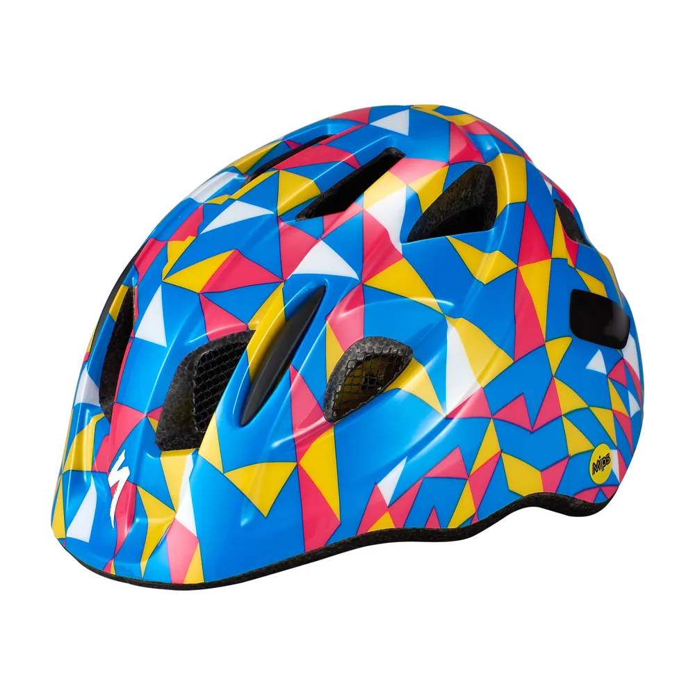 Specialized Specialized Mio Mips Toddler Helmet Blue/Golden Yellow Geo