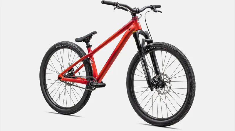 Specialized P.Series P.4 27.5in Dirt Jump Bike 2024 Satin Red Tint Diffused/Fiery Red/White-1