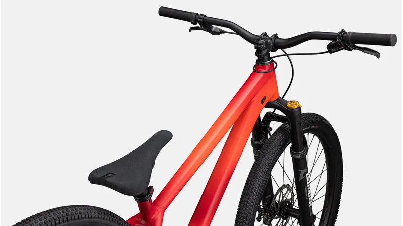 Specialized P.Series P.4 27.5in Dirt Jump Bike 2024 Satin Red Tint Diffused/Fiery Red/White-3