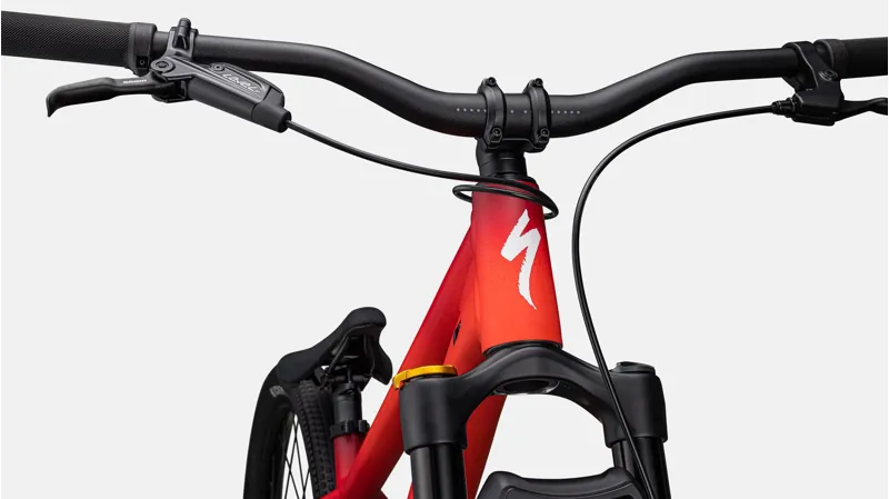 Specialized P.Series P.4 27.5in Dirt Jump Bike 2024 Satin Red Tint Diffused/Fiery Red/White-4