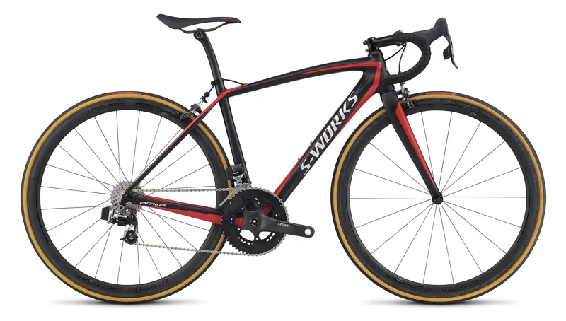 Specialized SWorks Amira eTap Womens Road Bike 2017 Black/Red/Silver