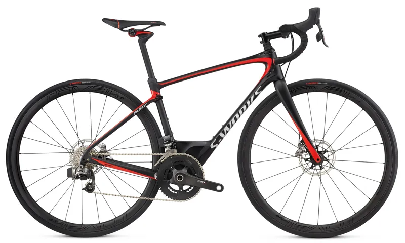 Specialized SWorks Ruby eTap Womens Road Bike 2018 Black/Red/Chrome