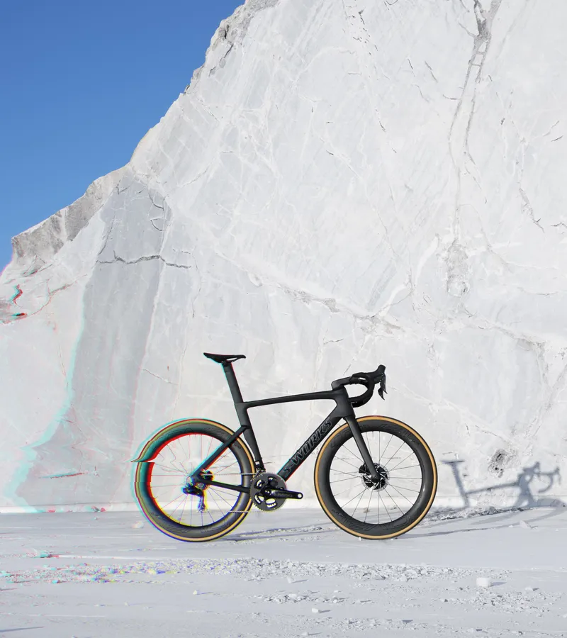 Specialized SWorks Venge Road Bike 2019 Satin Black/Silver Holo/Clean-5