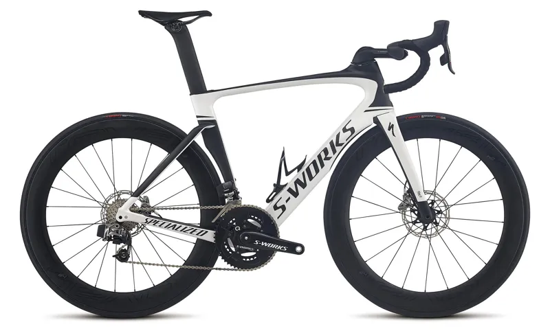 Specialized SWorks Venge ViAS Disc eTap Road Bike 2018 White/Carbon