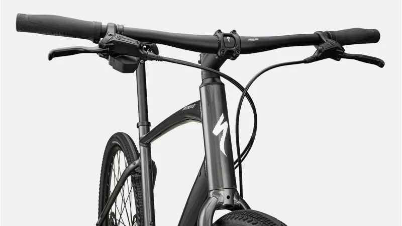 Specialized Sirrus X 3.0 Hybrid Bike 2024 Gloss Smoke/Satin Reflective Dune White-4