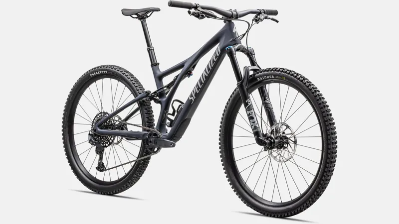 Specialized Stumpjumper Comp Mountain Bike 2024 Satin Dark Navy/Dove Grey-1
