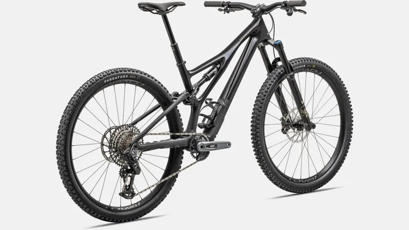 Specialized Stumpjumper Expert Mountain Bike 2024 Gloss Obsidian/Satin Taupe-2