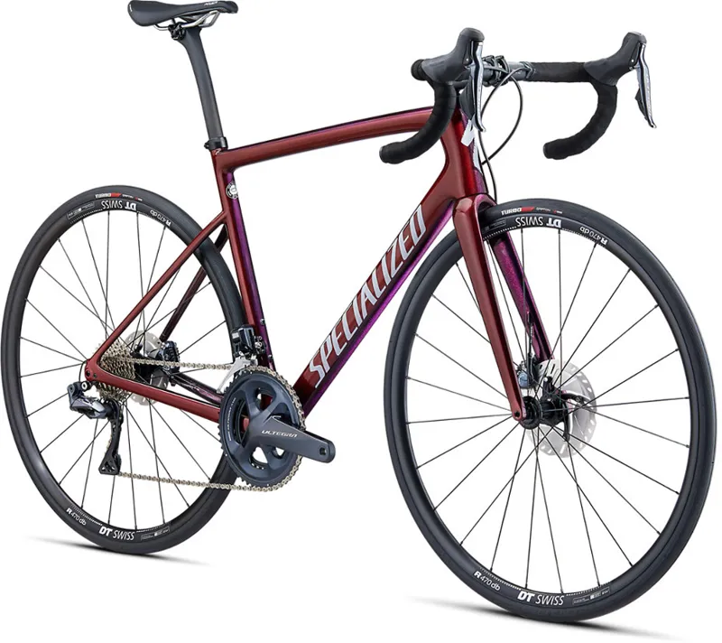 Specialized Tarmac SL6 Comp Disc Di2 Road Bike 2020 Cast Berry/crimson-1