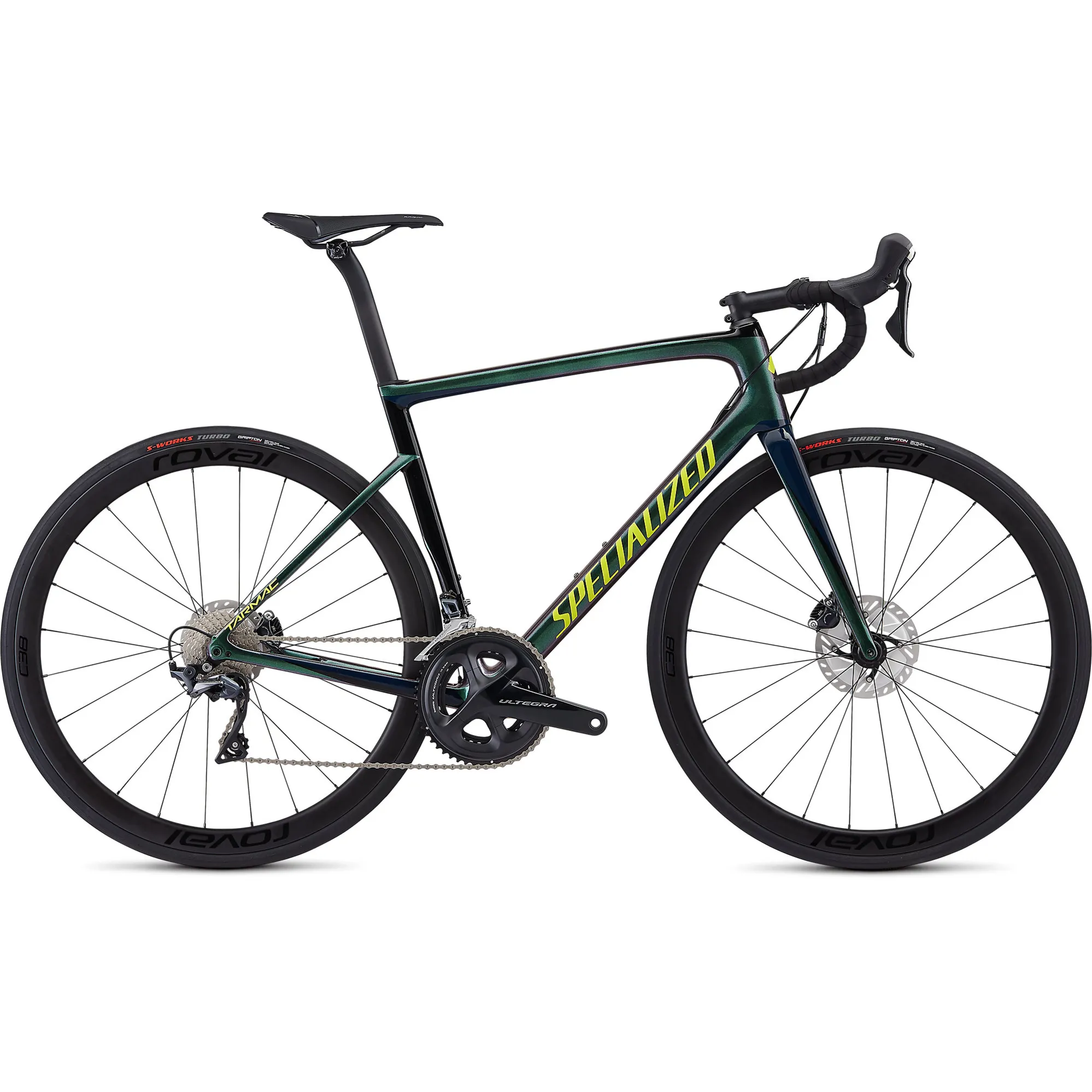 EX DEMO Specialized Tarmac SL6 Expert Disc 49cm Chameleon Green/Blue