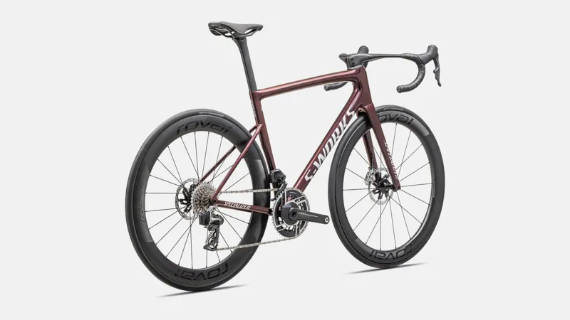 Specialized Tarmac SL8 S-Works Red AXS Road Bike Gloss Solidity/Red To Black Pearl/Metallic Silver-2