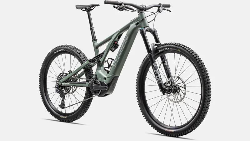 Specialized Turbo Levo Comp Alloy Electric Bike 2024 Green/Cool Grey/Black-1