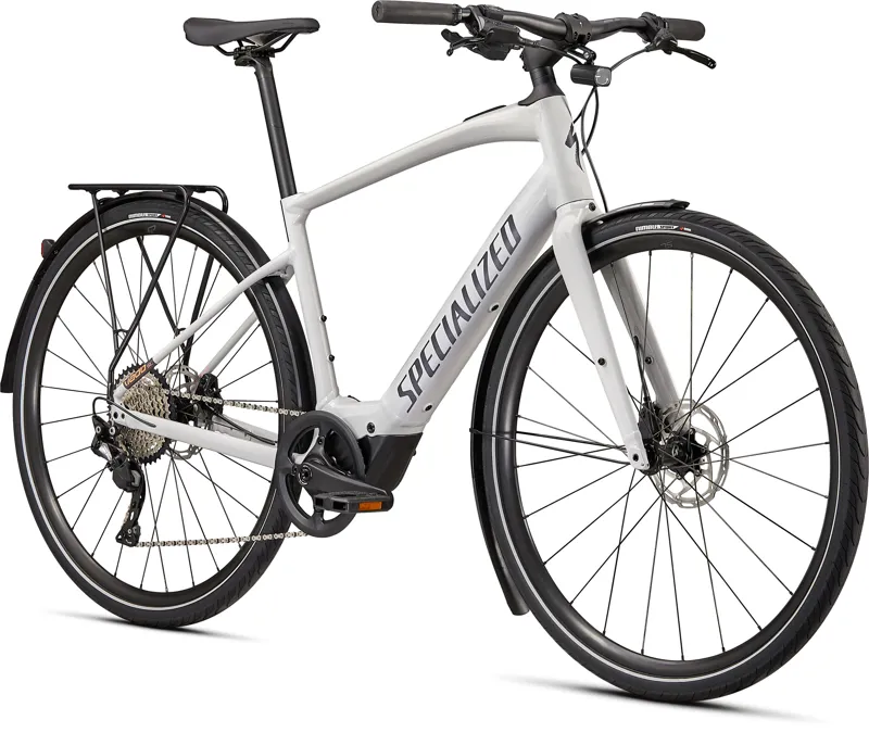 Specialized Turbo Vado SL 4.0 EQ Electric Bike 2021 Dove Grey/Acid
